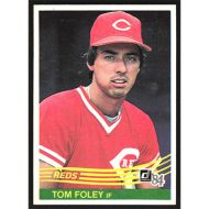 1984 Donruss #81 Tom Foley