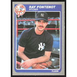1985 Fleer #127 Ray Fontenot