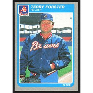 1985 Fleer #324 Terry Forster