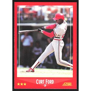1988 Score #288 Curt Ford