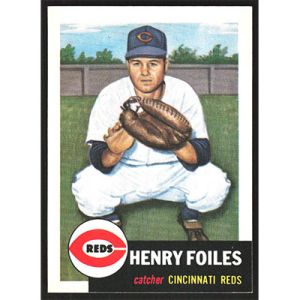 1991 Topps Archives 1953 #252 Henry Foiles