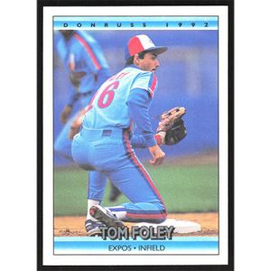 1992 Donruss #538 Tom Foley