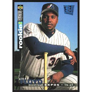 1995 Collector's Choice SE #100 Cliff Floyd All-Rookie