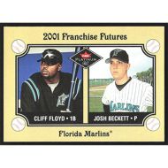 2001 Fleer Platinum #471 C. Floyd/J. Beckett Franchise Futures