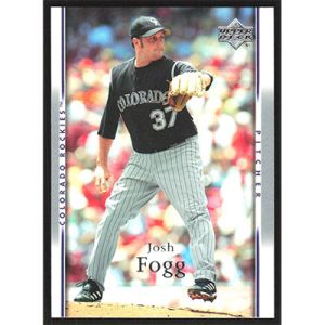 2007 Upper Deck #313 Josh Fogg