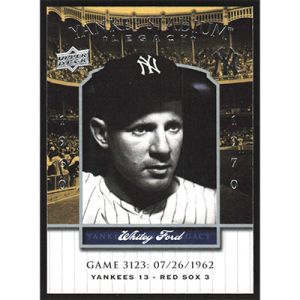 2008 Upper Deck Yankee Stadium Legacy Collection #3123 Whitey Ford
