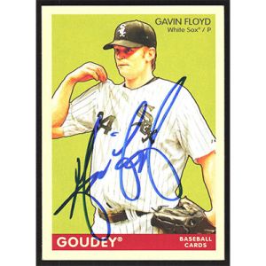 2009 Upper Deck Goudey #45 Gavin Floyd Autographed