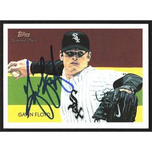 2010 Topps National Chicle #172 Gavin Floyd Autographed