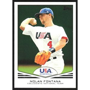 2011 USA Baseball #USA-6 Nolan Fontana