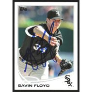 2013 Topps #478 Gavin Floyd Autographed