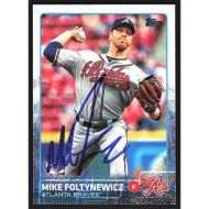 2015 Topps Update #US170 Mike Foltynewicz Autographed
