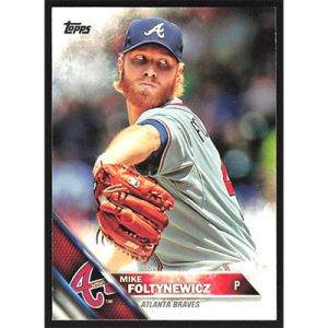 2016 Topps #480 Mike Foltynewicz