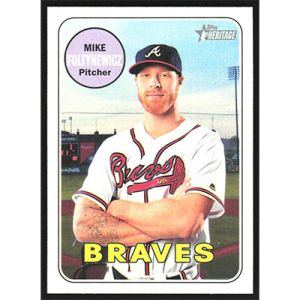 2018 Topps Heritage #239 Mike Foltynewicz
