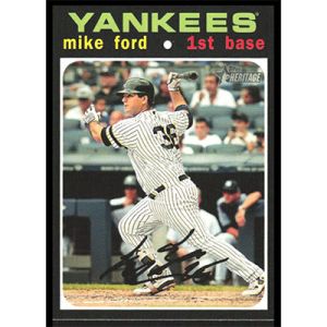 2020 Topps Heritage #358 Mike Ford