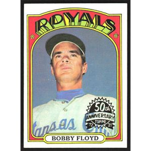 2021 Topps Heritage 50th Anniversary 1972 Buyback #273 Bobby Floyd