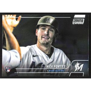 2022 Stadium Club Chrome #187 Nick Fortes