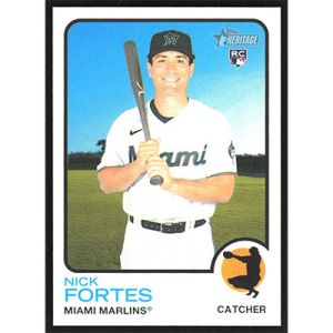 2022 Topps Heritage #149 Nick Fortes