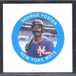 1985 Fun Foods Proofs #NNO George Foster