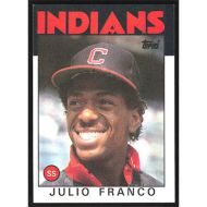1986 Topps #391 Julio Franco