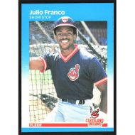 1987 Fleer #251 Julio Franco