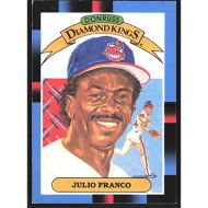 1988 Donruss #10 Julio Franco Diamond Kings