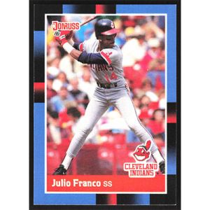 1988 Donruss #156 Julio Franco