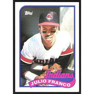 1989 Topps #55 Julio Franco