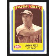 1990 Swell Baseball Greats #101 Jimmy Foxx