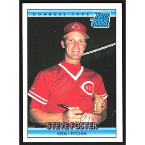1992 Donruss #420 Steve Foster Rated Rookie