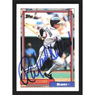 1992 Topps #367 Rafael Belliard Autographed