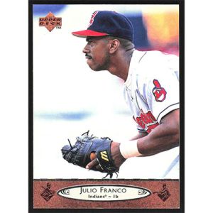 1996 Upper Deck #492 Julio Franco