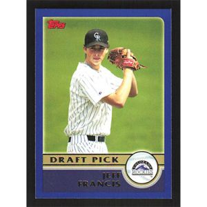 2003 Topps #666 Jeff Francis Draft Pick