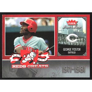 2006 Greats of the Game Reds Greats #CIN-GF George Foster
