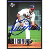2006 Upper Deck #45 Julio Franco Autographed