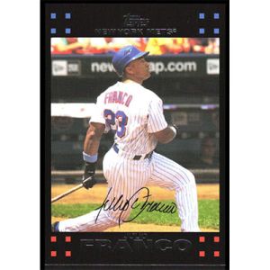 2007 Topps #531 Julio Franco