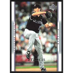 2007 Upper Deck #670 Jeff Francis