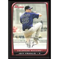 2008 Bowman #119 Jeff Francis