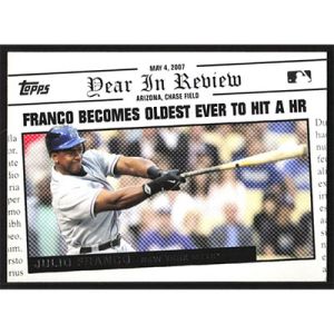 2008 Topps Year in Review #YR34 Julio Franco