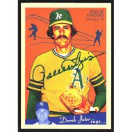 2008 Upper Deck Goudey #136 Rollie Fingers Autographed