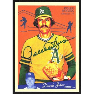 2008 Upper Deck Goudey #136 Rollie Fingers Autographed