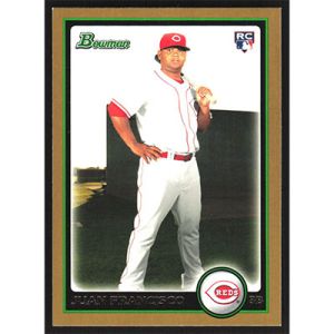 2010 Bowman Gold #215 Juan Francisco