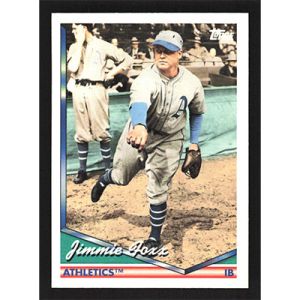 2010 Topps Update Vintage Legends Collection #VLC-47 Jimmie Foxx