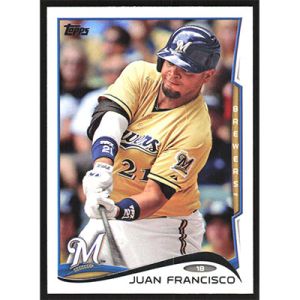 2014 Topps #535 Juan Francisco