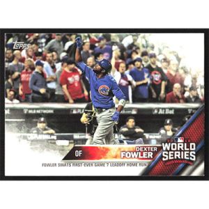 2016 Topps Chicago Cubs World Series Champions Set #WS-12 Dexter Fowler
