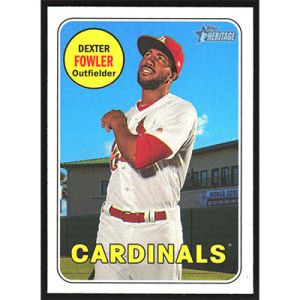 2018 Topps Heritage #83 Dexter Fowler