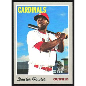 2019 Topps Heritage #76 Dexter Fowler