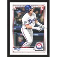 2020 Bowman Draft #BD-124 Justin Foscue