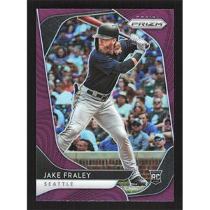 2020 Panini Prizm Purple #19 Jake Fraley