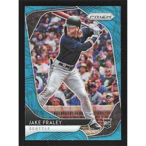 2020 Panini Prizm Teal Wave #19 Jake Fraley