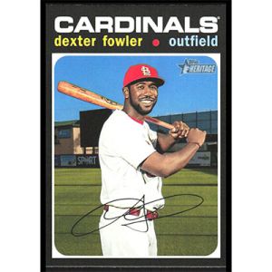 2020 Topps Heritage #88 Dexter Fowler